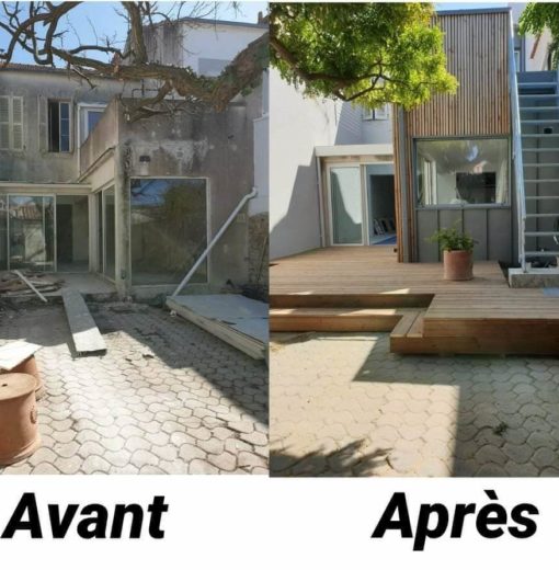 Une rénovation et extension situé à La Rochelle